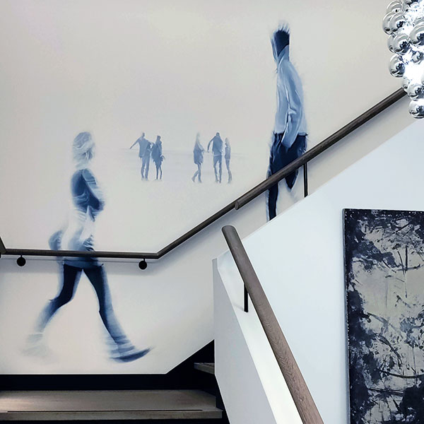 Treppenauge-Gestaltung für ein Facharztzentrum